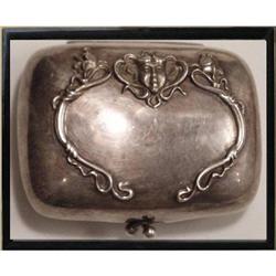 1900's STERLING miniature FIGURAL PURSE #2045674