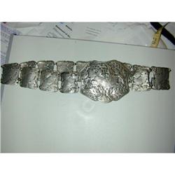 Antique Chinese Silver Belt #2045700