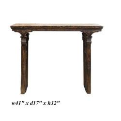 Vintage Chinese Foldable Rustic Altar Table #2045762