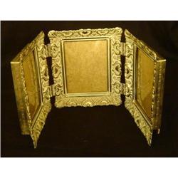 Triple Brass Picture Frame #2045827