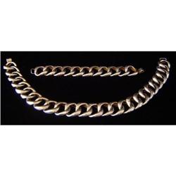 Matching Sterling Silver Bracelet & Necklace #2045831