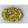Image 1 : English GeorgianVictorian  hair mourning brooch#2045842