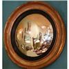 Image 1 : Antique English Regency Convex Mirror #2055923