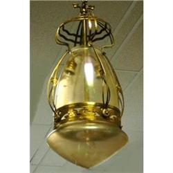 Art Nouveau Lantern Chandelier Fixture #2056003