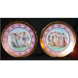 Dancing Maidens Plates Heinrich Germany #2056024