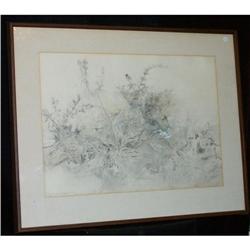 Original Pencil  Winter Still Life Signed list#2056028