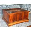 Image 1 : Art Deco box with Marquetry in mahogany #2056153