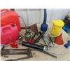 Image 2 : Gas Cans, Grease Guns, Funnels Filter Wrenches Plus More