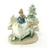 Feeding the Pigeons 1005428 - Lladro Porcelain Figurine