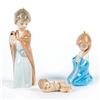 3pc Mini Holy Family Set 1005657 - Lladro Porcelain Figurine