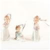 3pc Christmas Morning 1005940 - Lladro Porcelain Figurines
