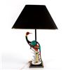 Manifattura Artistica Le Porcellane Porcelain Crane Lamp