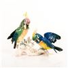 Image 1 : ENS Karl Volkstedt German Porcelain Figurine, Parrots