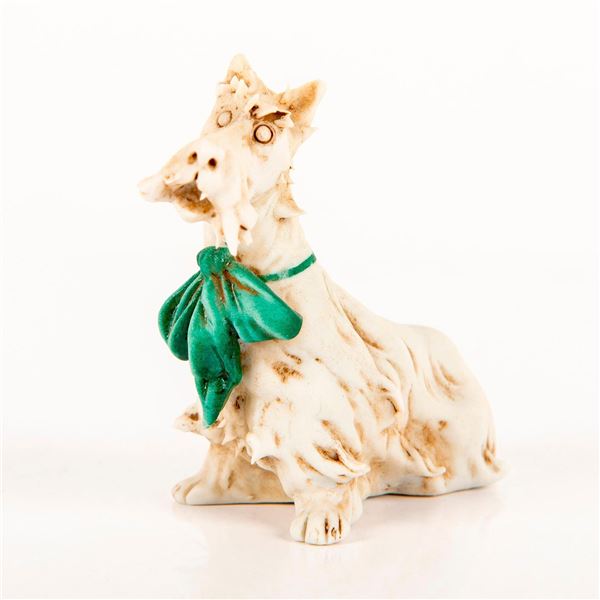 Triade Italy Bisque Miniature Scottish Terrier Dog Figurine