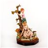 Triade Benacchio Italian Porcelain Figurine Apple Picking