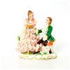 Dresden Art Figurine, Courting Couple