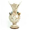 Image 3 : Capodimonte Italian Porcelain Flower Vase