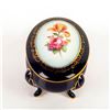 Image 3 : JLMENAU Graf Von Henneberg Porcelain, Footed Trinket Box