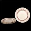 4pc JLMeanu Graf von Henneberg Dinner Plates
