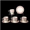 Image 2 : Set of 4 JLMeanu Graf von Henneberg Tea Cups and Saucers