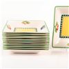 Image 3 : 12pc Villeroy & Boch French Garden Square Bowls