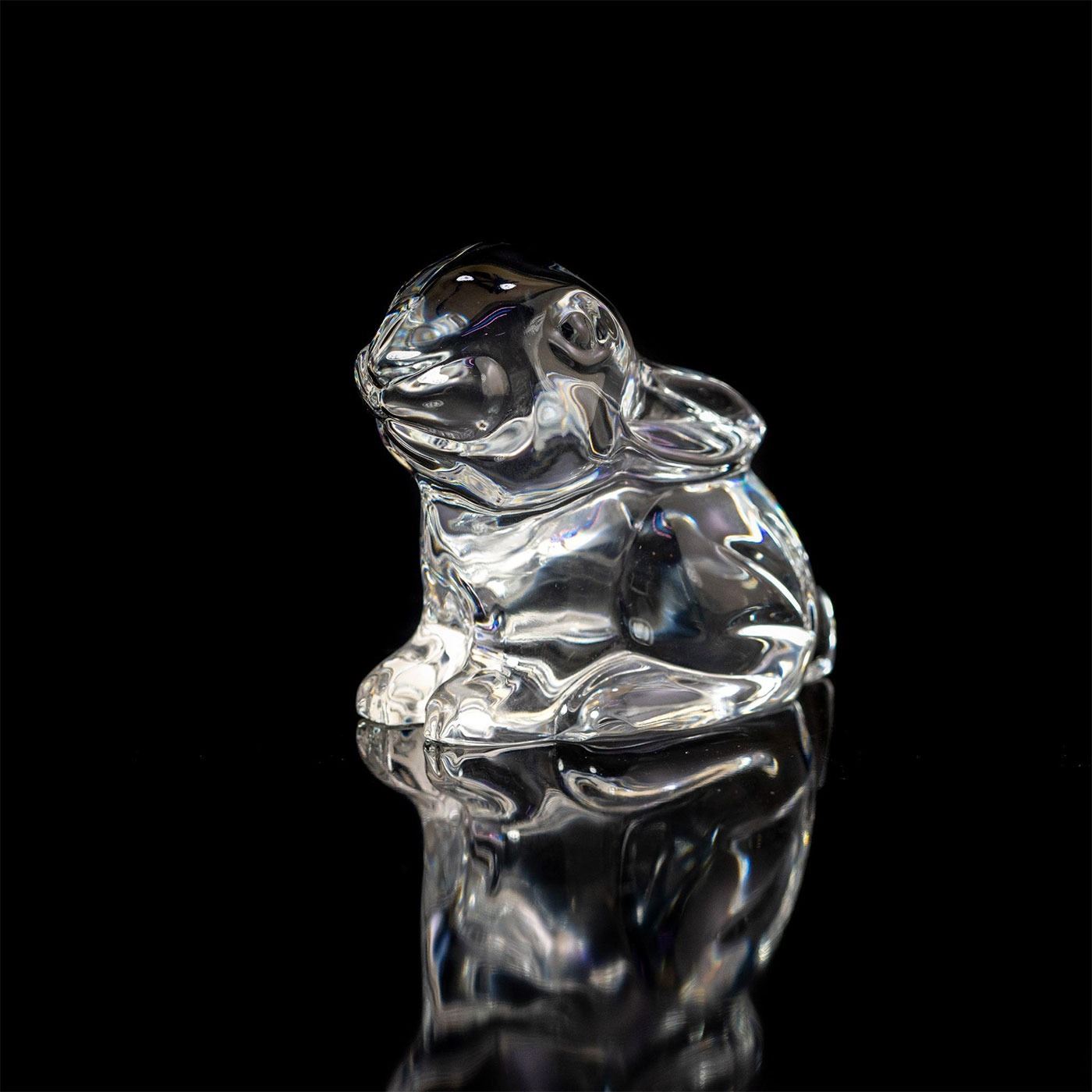 Waterford Crystal Figurine, Bunny Rabbit Paperweight