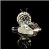 Image 3 : Snail On Vine - Swarovski Crystal Figure