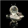 Image 4 : Snail On Vine - Swarovski Crystal Figure