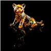 Image 1 : Sitting Tiger Cub 1016678 - Swarovski Crystal Figure