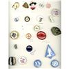 Image 1 : A CARD OF ASSORTED CERAMIC BUTTONS