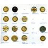 Image 2 : TWO CARDS OF BRASS STATE SEAL BUTTONS