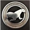 Image 2 : A PAIR OF PIERCED DIV 3 FRENCH WHITE ANIMAL BUTTONS