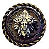 Image 1 : A SCARCE DIV 1 IVOROID HEAD ON STEEL BUTTON