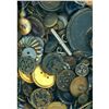 Image 2 : A HEAVY LARGE BAG LOT OF ASSORTED METAL BUTTONS