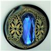 Image 2 : SMALL CARD OF DIV 3 BAKELITE BUTTONS INCLUDING JEWELED