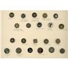 Image 1 : SMALL CARD OF DIVISION ONE SMALL STEEL CUP BUTTONS
