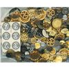 Image 2 : A HEAVY LARGE BAG LOT OF ASSORTED METAL BUTTONS