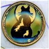 Image 3 : A CARD OF DIV 1 & 3 ASSORTED MATERIAL CAT BUTTONS