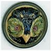 Image 3 : A CARD OF DIV 1 & 3 ASSORTED MATERIAL OWL BUTTONS