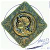 Image 4 : A CARD OF DIV 1 ASSORTED METAL MYTHOLOGY BUTTONS