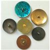 Image 4 : A SMALL CARD OF DIV 1 AND 3 ASSORTED ENAMEL BUTTONS
