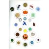 Image 1 : A WHOLE CARD OF DIVISION 3 ASSORTED MOONGLOW BUTTONS