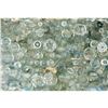 Image 2 : A LARGE BAG LOT OF CLEAR GLASS BUTTONS