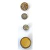 Image 1 : A SMALL CARD OF 18TH CENTURY WOOD BACK BUTTONS