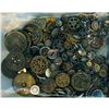 Image 2 : A HEAVY LARGE BAG LOT OF ASSORTED METAL BUTTONS