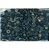 Image 1 : A HEAVY BAG LOT OF ASSORTED BLACK GLASS BUTTONS