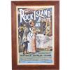Image 1 : 1889 Rock Island Route Multi Color paper ad Litho