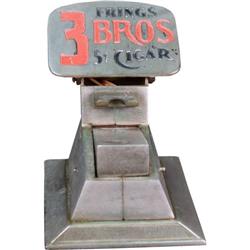 Frings  3-Bros 5c Cigar Cutter / Match Vendor
