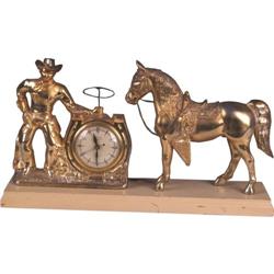 Animated Cowboy & Horse w/revolving Lasso