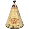 Image 1 : "Skookum"  Tee-Pee Shaped Syrup Can w/Top